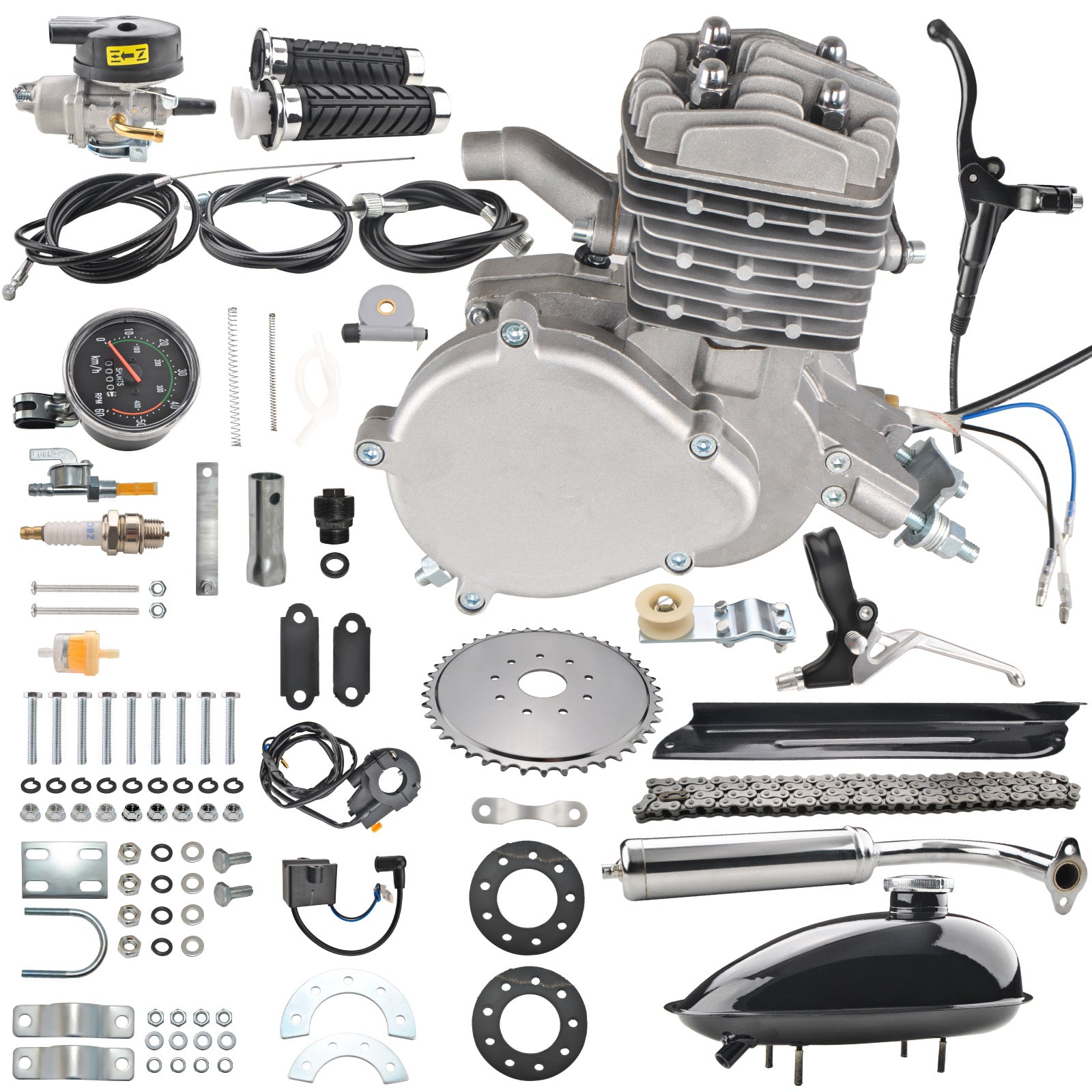 80cc 2-Stroke Bike Engine Kit Hydraulic Clutch