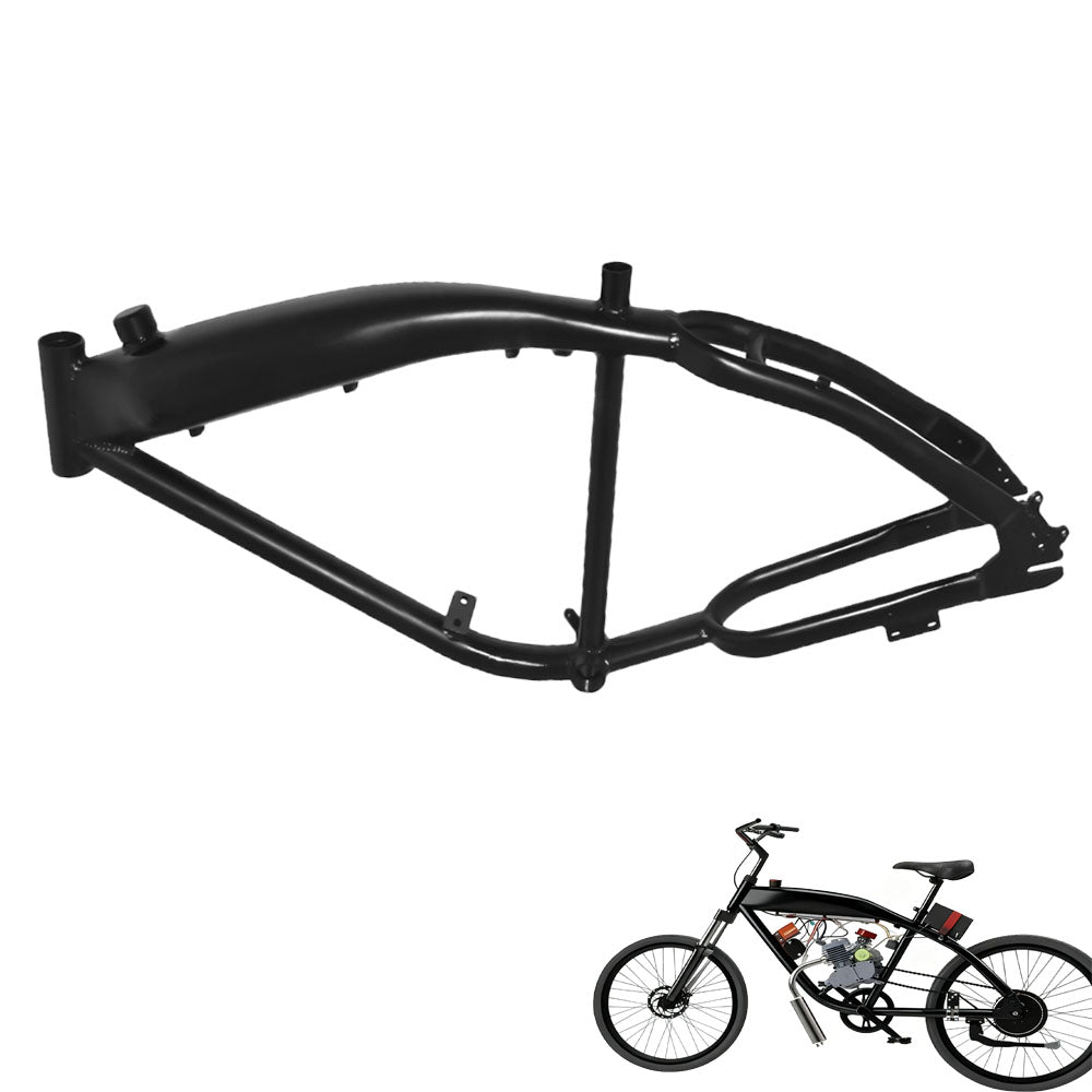 3.4L 66/80cc Black Integrated Bicycle Gas Frame