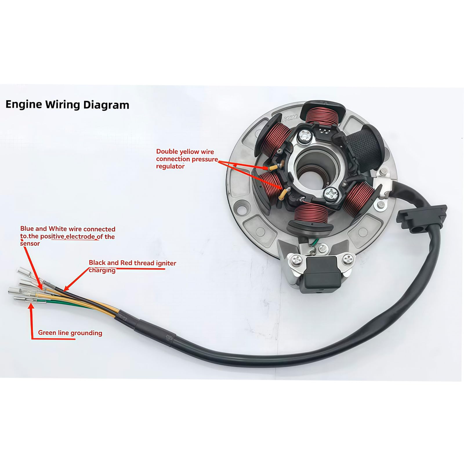 140CC 4-Stroke Racing Engine - 4 Speed for Pit Dirt Bike Honda CRF50 CRF70 XR50 XR70 Z50 Z50R