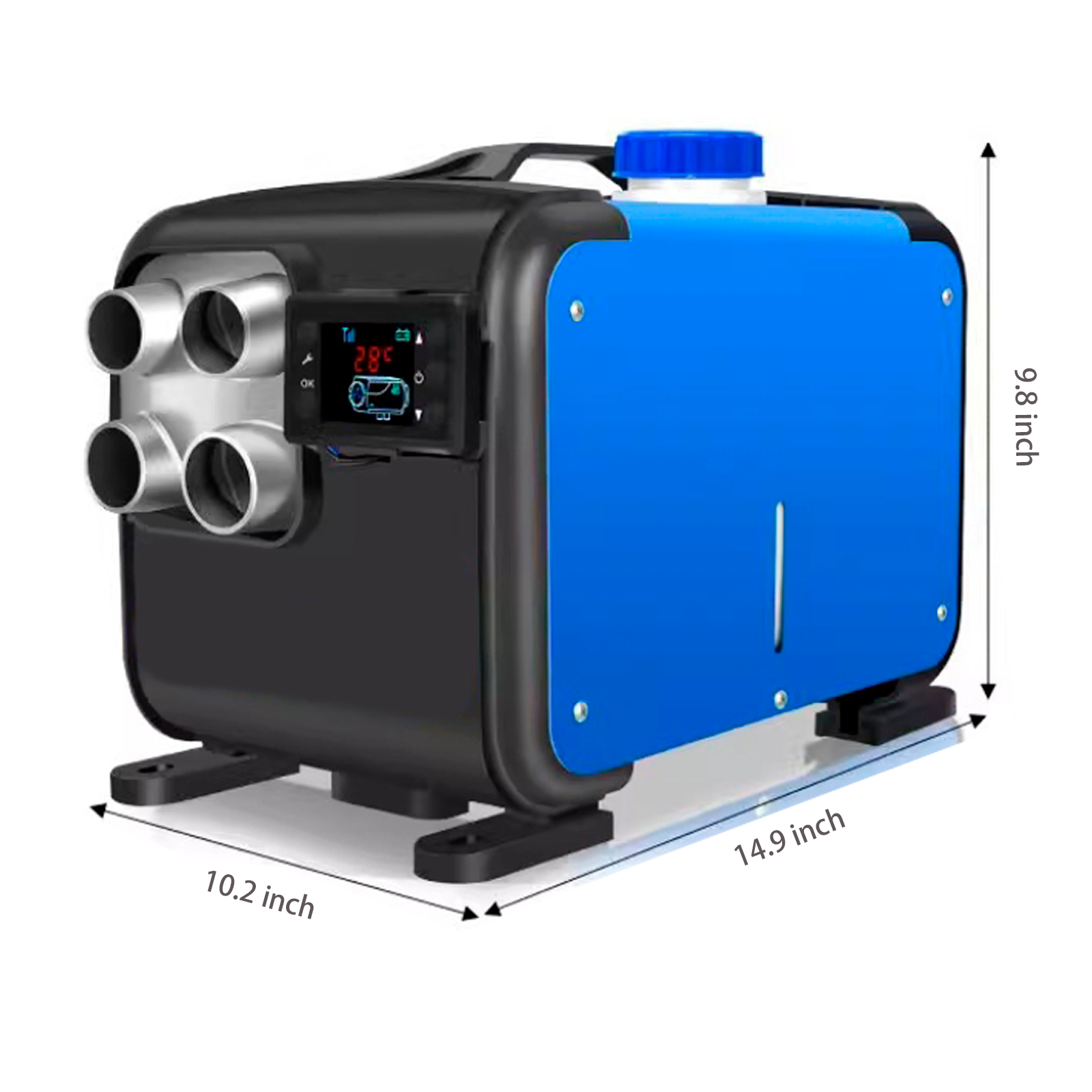 12V 8KW Diesel Air Heater LCD Remote