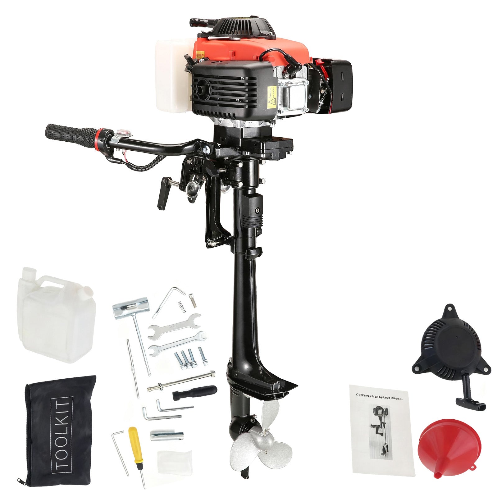 4HP 4 Stroke Gas Outboard Boat Motor