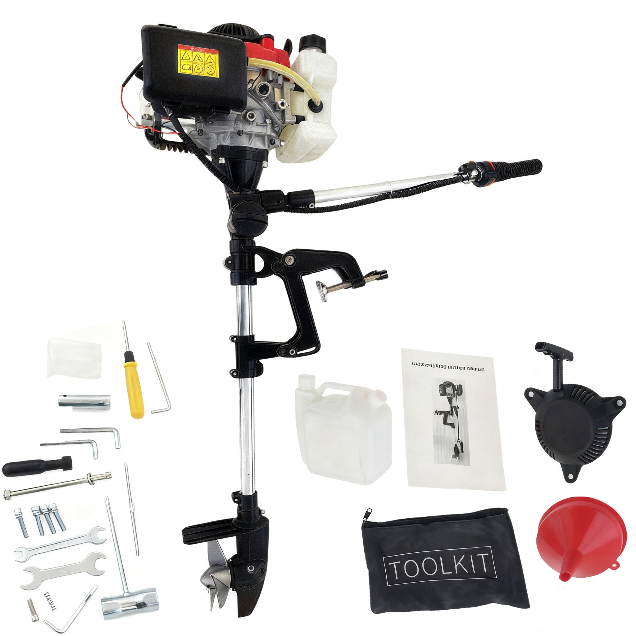 4HP 4 Stroke Gas Outboard Boat Motor