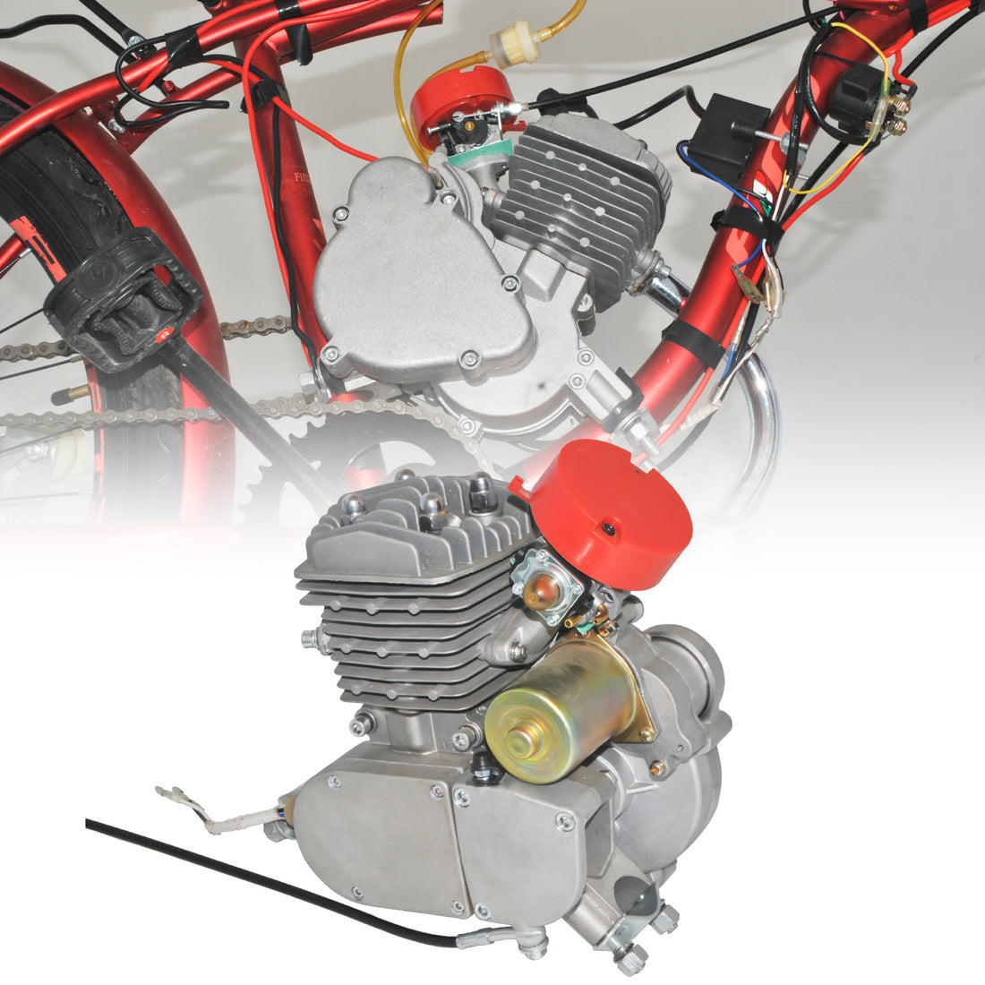 80CC Electric Start 26"-28" Bike Engine Kit