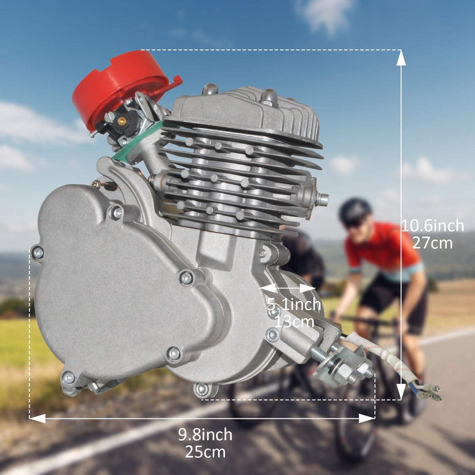 80CC Electric Start 26"-28" Bike Engine Kit