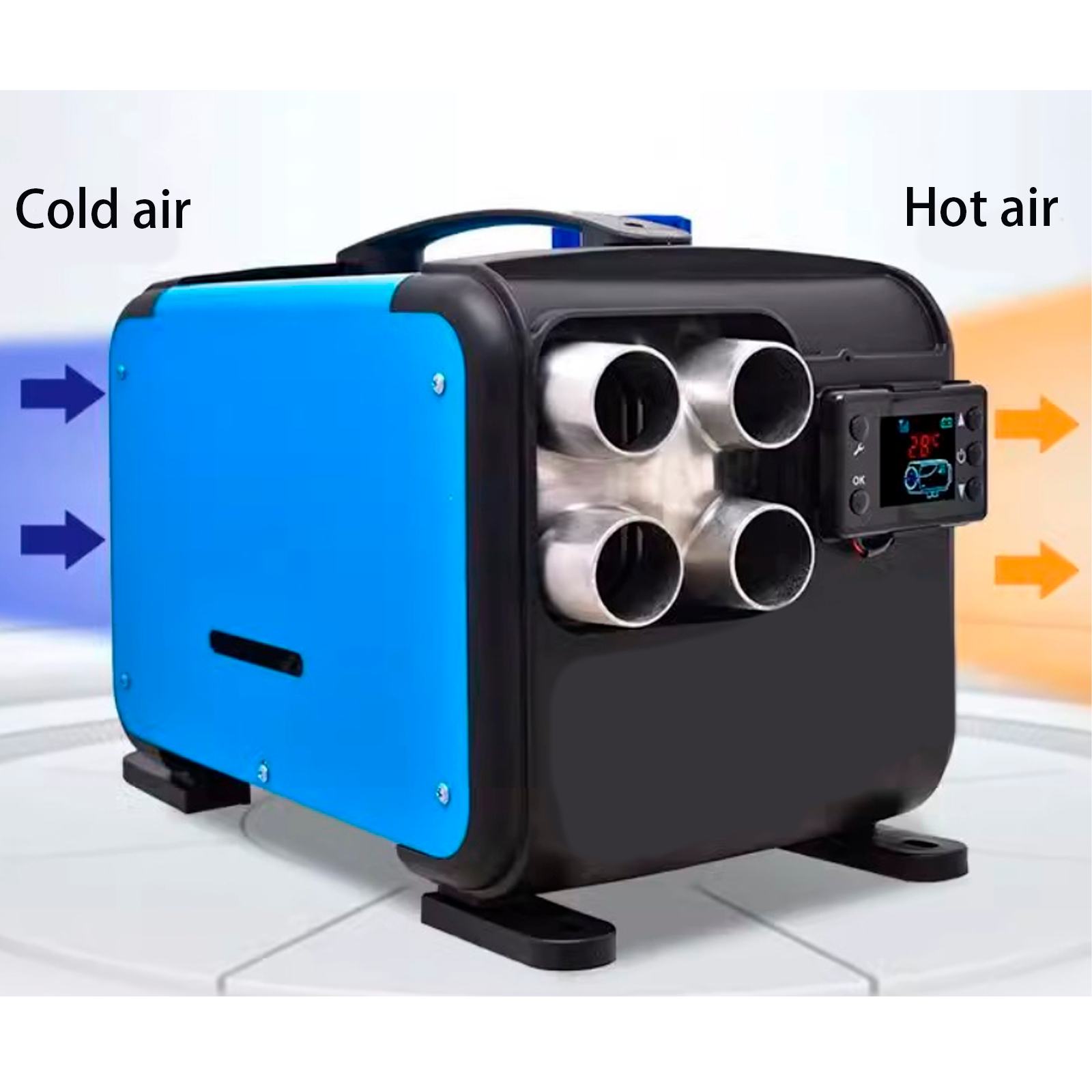 12V 8KW Diesel Air Heater LCD Remote