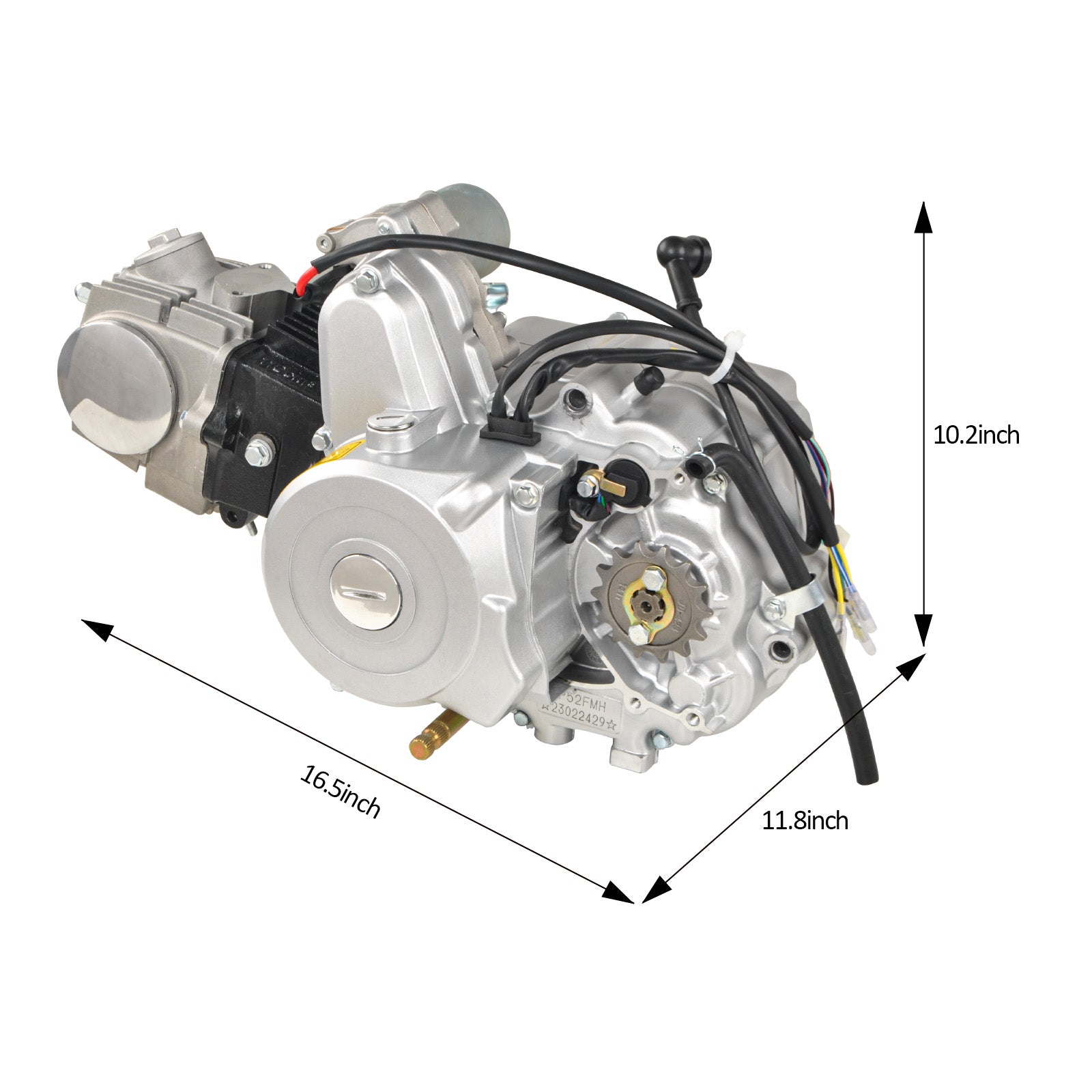 110CC 4 Stroke Air Cooled Engine - Electric Start for ATV Dirt Bike Go Karts