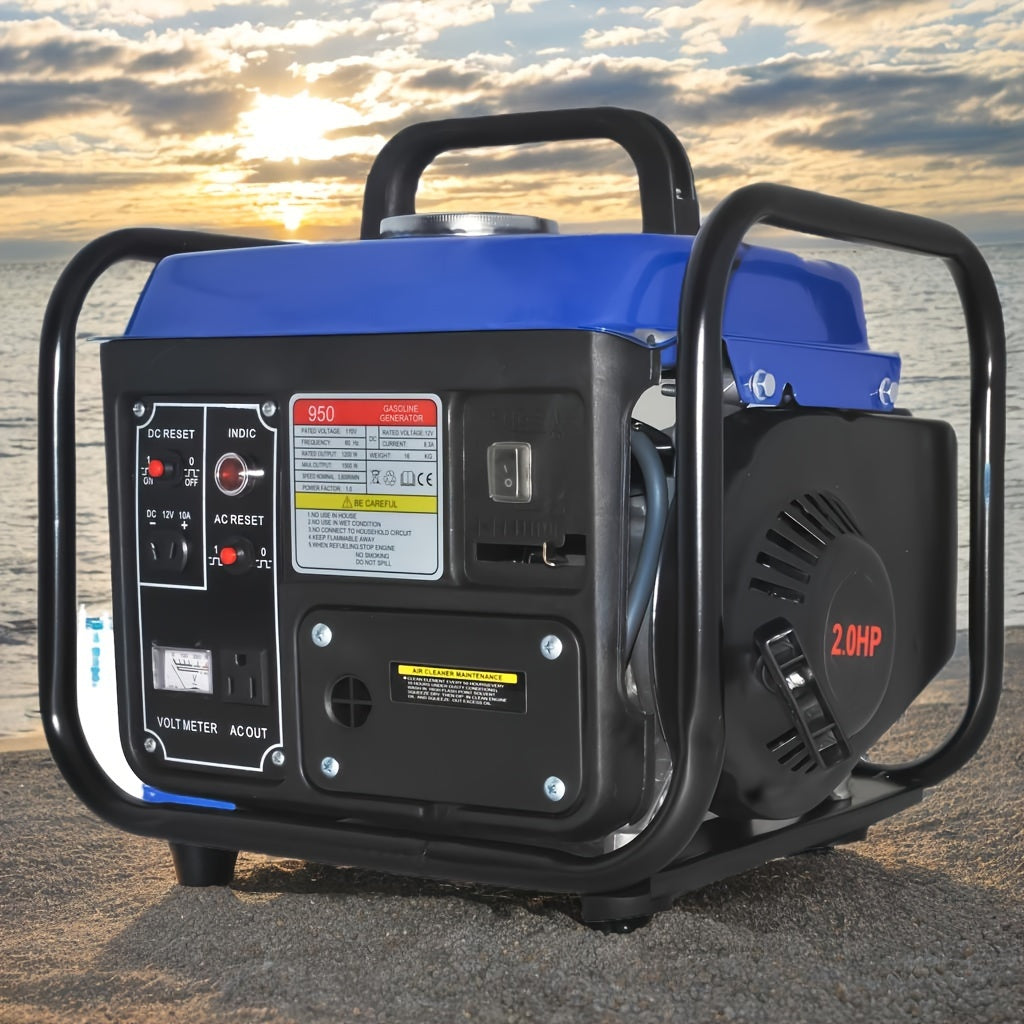 1200W EPA Portable Gas Generator for Home & Camping