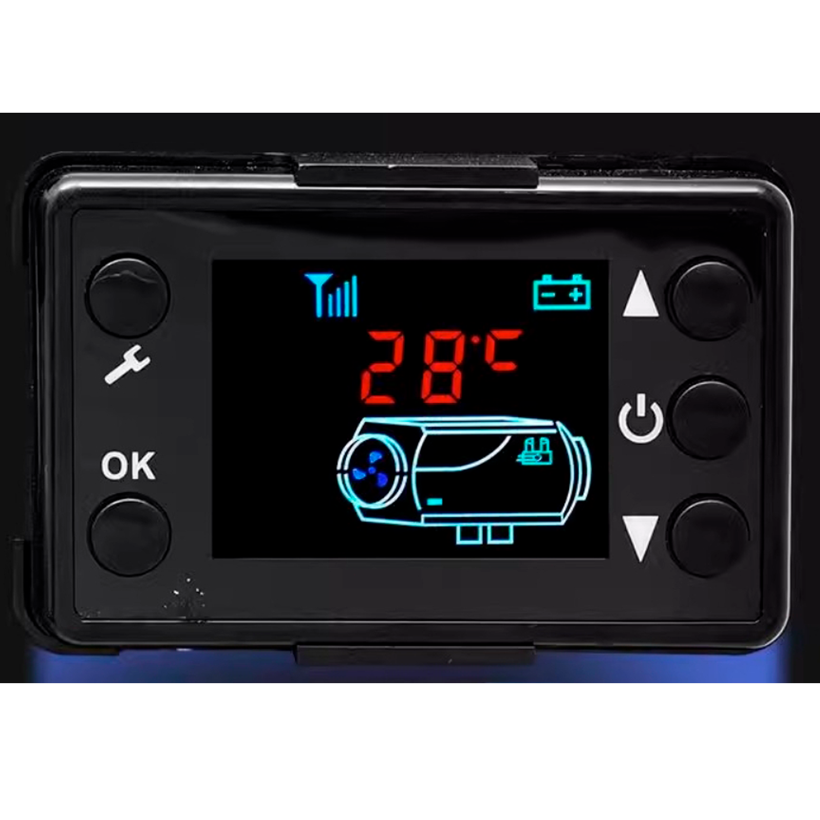 12V 8KW Diesel Air Heater LCD Remote