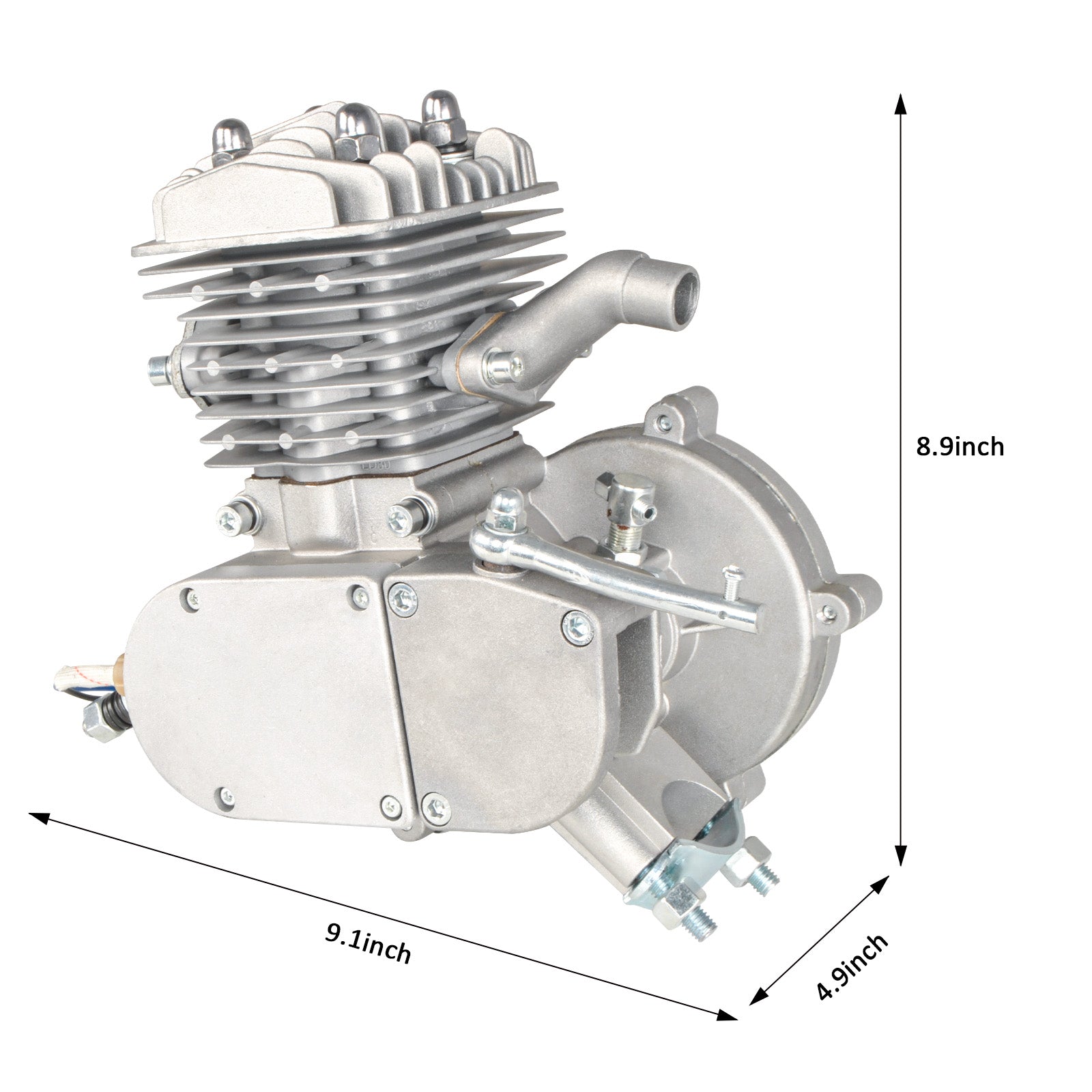 80cc 2-Stroke 26"-28" V-Frame Bike Conversion Kit Odometer